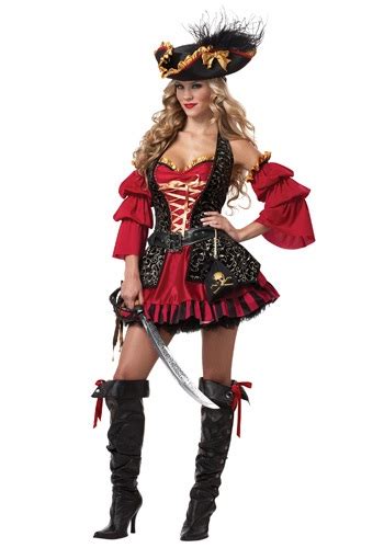 Sexy Spanish Pirate Costume Womens Pirate Costumes