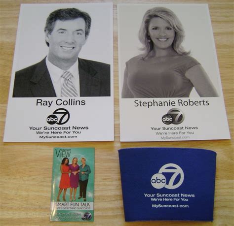 It is an affiliate of the network abc network. Sarasota ABC Channel 7 TV News Anchor Photos Drink Koozie ...