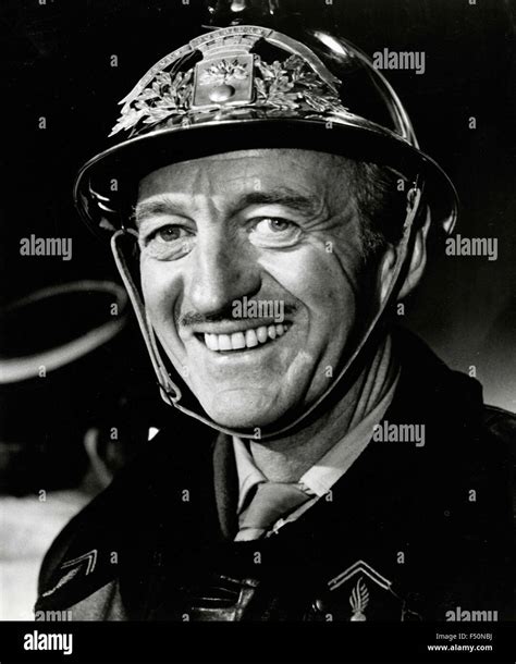 The British Actor David Niven In A Scene From The Film The Brain Le