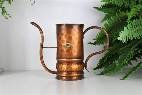 Vintage Copper Watering Can Indoor Watering Can Copper | Etsy | Rustic watering cans, Vintage ...