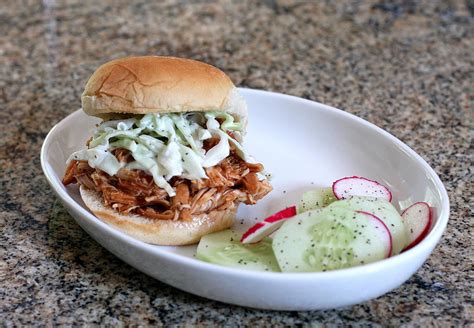 You'll end up with a. Simple Slow Cooker Chicken Barbecue Recipe