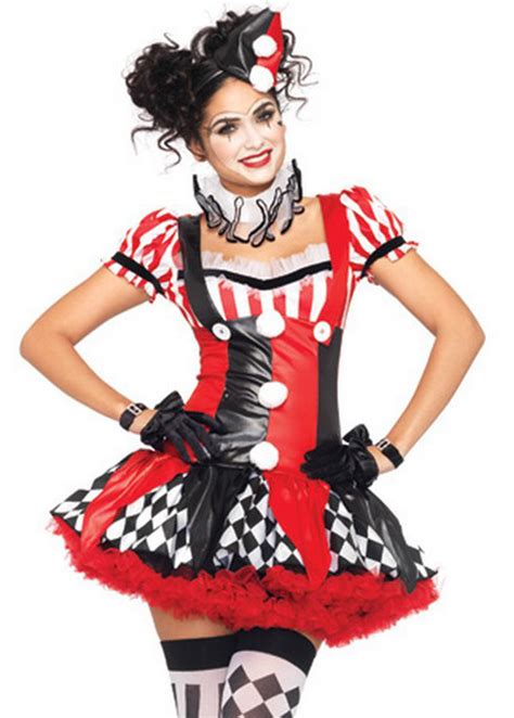 ladies sexy harlequin clown costume ladies sexy harlequin clown costume