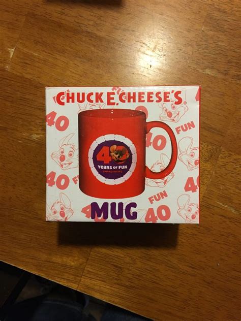 Chuck E Cheese Mug 40th Anniversary Edition For Sale In East Los