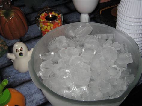 Bone Chillers Skull Ice Cubes Made From Dollar Tree Ice Cube Trays