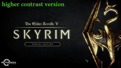 Posh Skyrim Main Menu Retexture Updated At Skyrim Special Edition