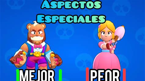 👎peores Skins Y 👍mejores Skins Especiales De Brawl Stars Youtube