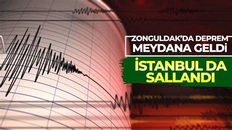 İstanbul Da Hissedilen Bir Deprem Oldu