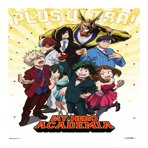 Impact Posters My Hero Academia Plus Ultra Poster Big W