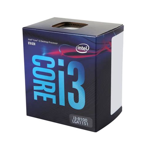 Intel Core I3 8100 Processor 8th Gen Taipei For Computers Jordan