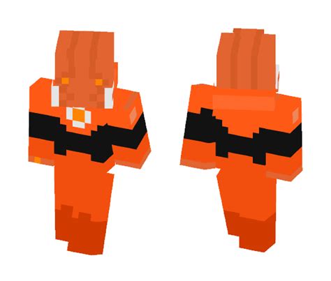 Download Orange Lantern Larfleeze Dc Minecraft Skin For Free