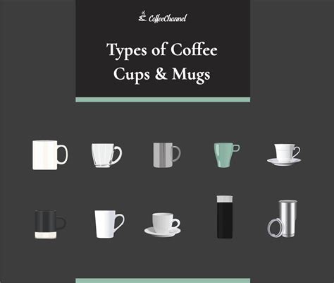 10 different types of coffee cups and mugs with pictures coffee affection