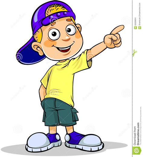 Boy pointing an object clipart 7 » Clipart Station