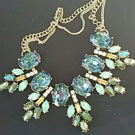 Selling This Blue And Teal Statement Necklace In My Poshmark Closet My