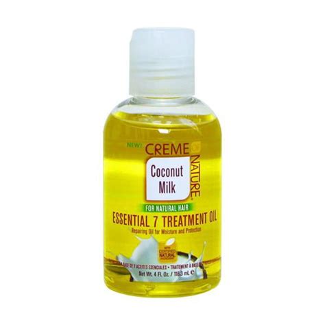 Creme Of Nature Coconut Milk Essential 7 Treatment Oil4 Oz Walmart