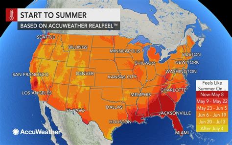 Accuweather 2019 Us Summer Forecast