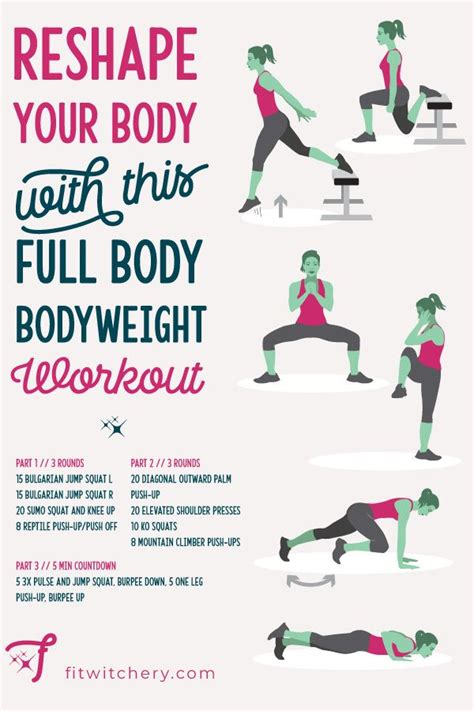 Mme X Workout Full Body Bodyweight Workout Bodyweight Workout Body