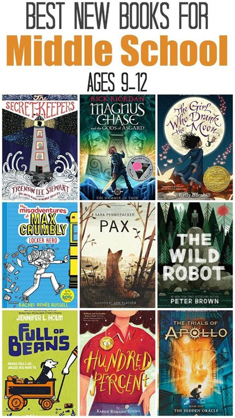 Best New Middle School Reading Books Middle School Books Middle