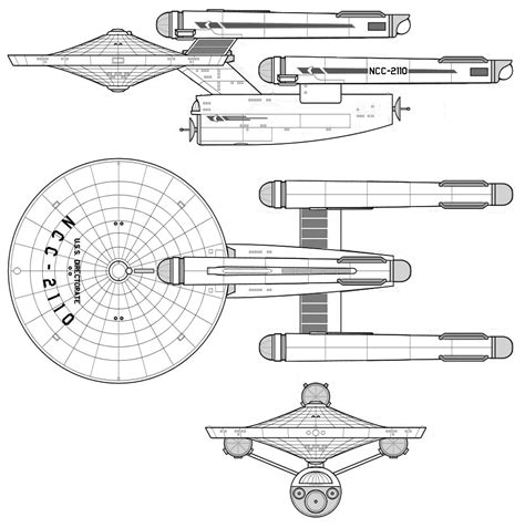 starship schematic database u f p and starfleet ships from the tos tas era