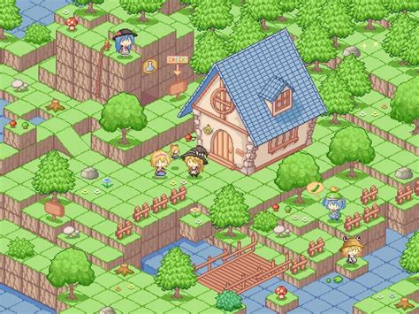 Unknown Jp Isometric Game Pixel Art Design Pixel Art Games Pixel