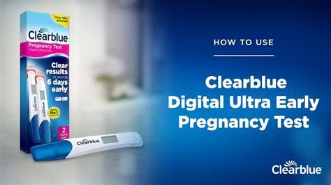 How To Use Clearblue Digital Ultra Early Pregnancy Test Australia