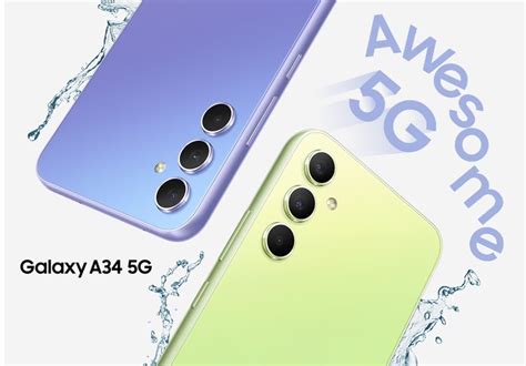 Samsung Galaxy A34 5g Green Incredible Connection