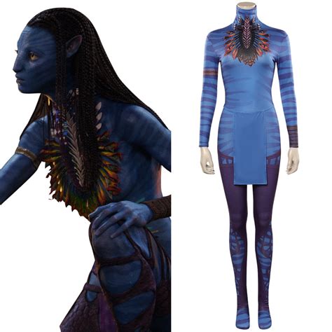 Avatar The Way Of Water Neytiri Cosplay Costume Jumpsuit Outfits Hall