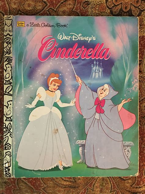 Walt Disneys Cinderella 1996 Little Golden Books Disney Books