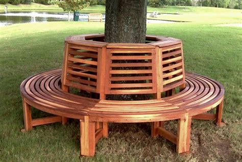 Buy garden tree bench and get the best deals at the lowest prices on ebay! Outdoor Wood Tree Bench | Forever Redwood