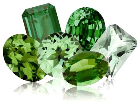 Assorted Green Gemstones Green Gems Crystals And Gemstones Minerals