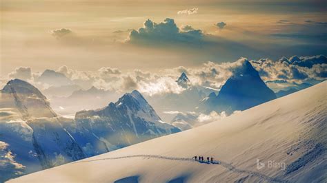 Switzerland Jungfrau In The Bernese Alps 2016 Bing Desktop Wallpaper