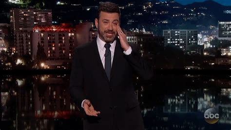 Jimmy Kimmel Tears Up During Emotional Monologue On Gun Control And The Las Vegas Shooting