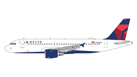 Gemini Jets Delta Air Lines A320 200 N376nw Gjdal2094 1400