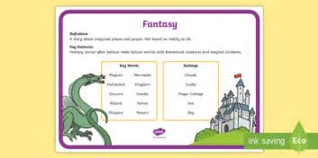 Story Genres Fantasy Display Posters