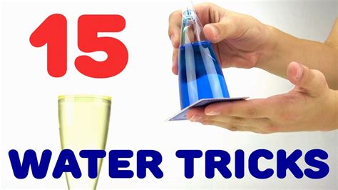 15 Amazing Experiments With Water Youtube