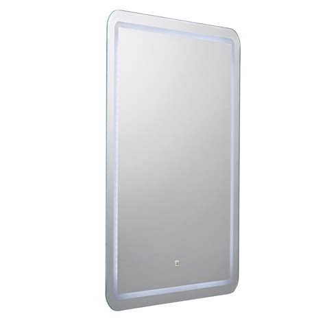 Led Bathroom Mirror Illuminated Wall Hung Demister Pad Mirrors Lights Ip44 Ebay