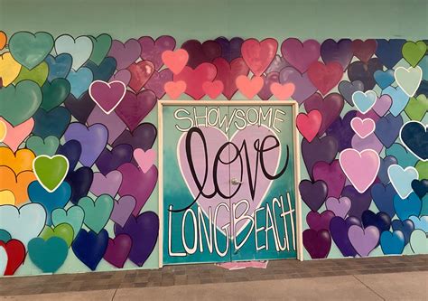 Feb 19 Show Some Love Long Beach Wall 2022 2nd And Pch Long Beach