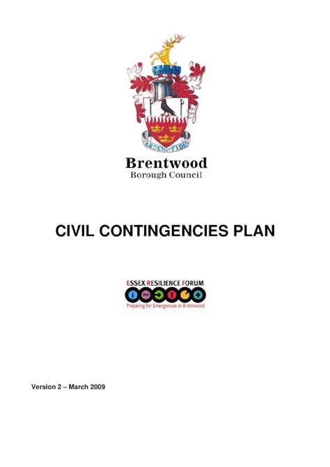 Pdf Civil Contingencies Plan Pdf Filebbc Civil Contingencies Plan