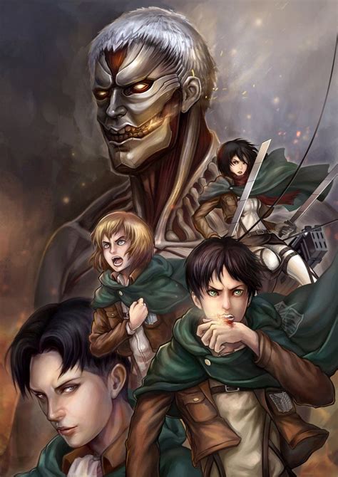 Shingeki No Kyojin Fanart By Chanlien On Deviantart Attack On Titan