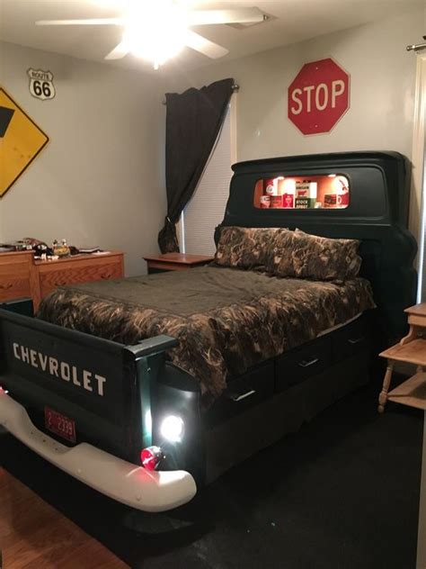 That will enable it to provide a comfortable sleeping area, especially if you are an outdoor enthusiast. Upcycled Truck Bed Frame | Home Design, Garden ...