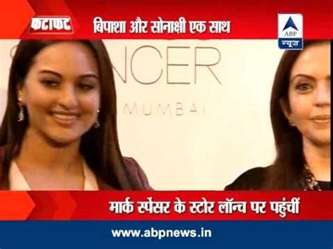 Sonakshi And Bipasha Join Nita Ambani For A Fashion Store Launch