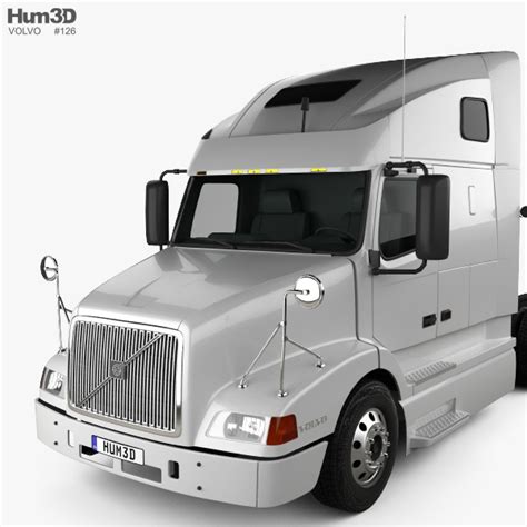 Volvo Vnl 670 Tractor Truck 2014 3d Model Vehicles On Hum3d