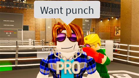 The Roblox Punch Experience Youtube