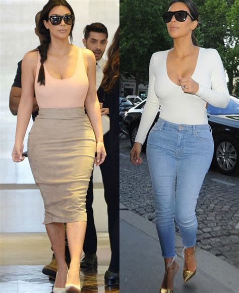 kim kardashian white top long sleeves pink top bodycon skirt nude dress keeping up with