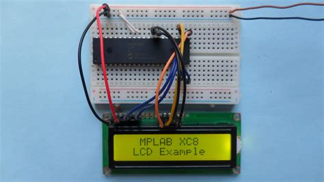 Interfacing Lcd With Pic Microcontroller Mplab Projects