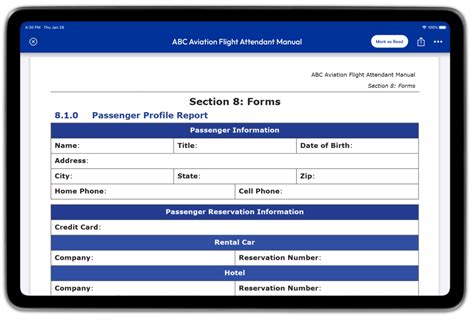 Customized Flight Attendant Manuals Aviationmanuals