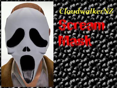Sims 4 Ghostface Mask