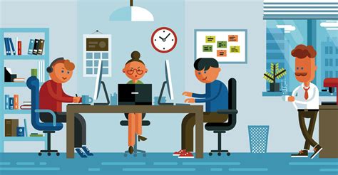 Image Result For Office Illustration Vector Character Design Vector