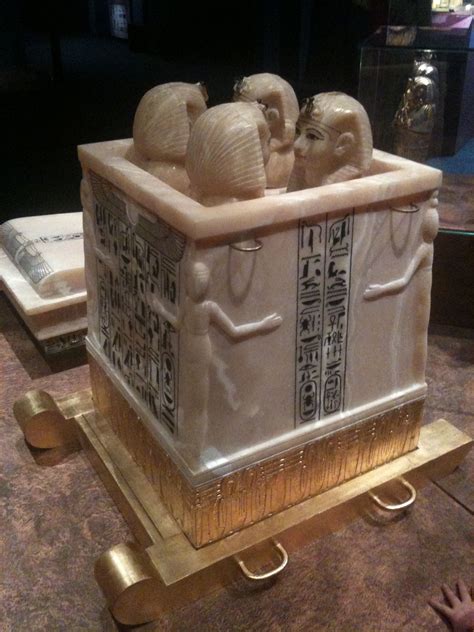 King Tut Treasures The Organ Jars Ancient Egypt Ancient Egyptian