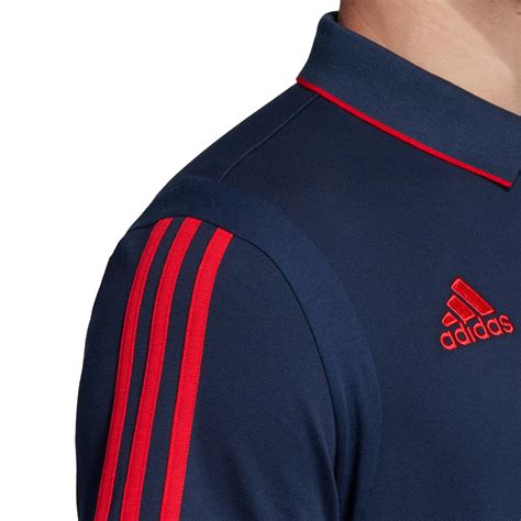 Adidas Official Mens Arsenal Fc Football Training Polo Shirt Top Navy