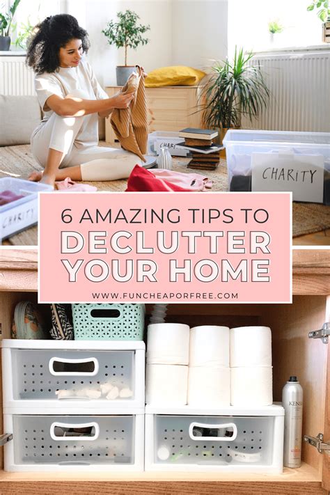 How To Declutter Your Home Quickly And Easily Fun Cheap Or Free